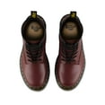 thumbnail image 3 of Dr. Martens Unisex 1460Z DMC 8 Lace Up Cherry Red Smooth Leather Boots Shoes Doc, 3 of 8