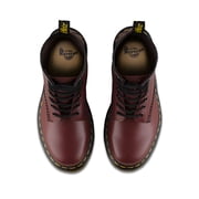 Dr. Martens Unisex 1460Z DMC 8 Lace Up Cherry Red Smooth Leather Boots Shoes Doc