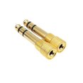 thumbnail image 3 of 6.5mm To 3.5mm Gold Plated Male To Female Stereo Adapter, 3 of 5