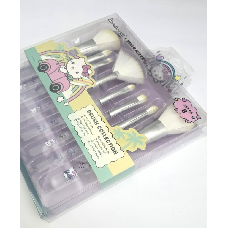 The Crème Shop x HELLO KITTY BRUSH COLLECTION SET OF 8 - Walmart.com