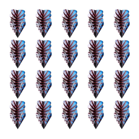 Guardoinrt 20Pcs Professional Flights Plastic Tail Wing Darts Protectors Type Made of durable PET O