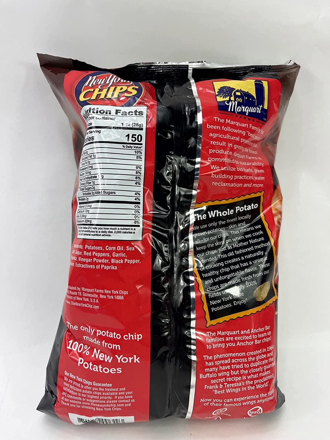Anchor Bar Wavy Spicy Chicken Wing Chips