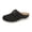 Black, variant on Orthopedic Wedge Clogs Sandals for Women 2026 Spring Summer Fall Comfortable Fashion Casual Buckles Closed Toe Arch Support Low Heel Mules Walking Slides Dress Slip on Footwear Brown Size 6