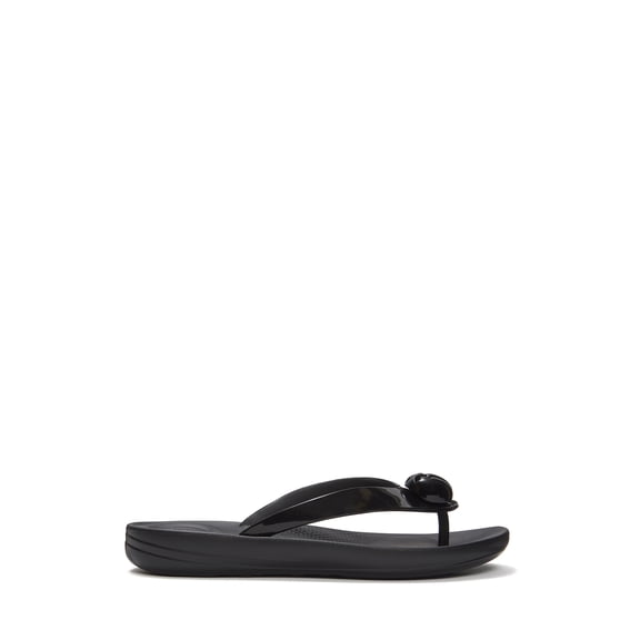 Fitflop Women's Iqushion Glossy-Button Flip-Flops
