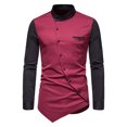 thumbnail image 2 of Yaoyar Mens Dress Shirts Regular Fit Long Sleeve Stretch Business Dress Shirts for Men, 2 of 9