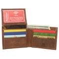 thumbnail image 2 of Super Dad RFID Blocking Real Leather Bifold Classic Wallet for Men, 2 of 10