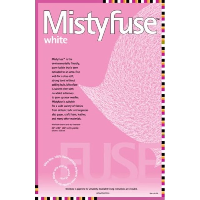mistyfuse misty fuse 10 yards white sheer fusible webbing