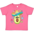 thumbnail image 3 of Inktastic Cute Avocado in Sombrero Cinco De Mayo Boys or Girls Toddler T-Shirt, 3 of 5