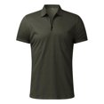 thumbnail image 3 of Daolelai Men's Casual Corrugated Lapel Short-Sleeved T-Shirt Shorts Two-Piece Suit, 3 of 6