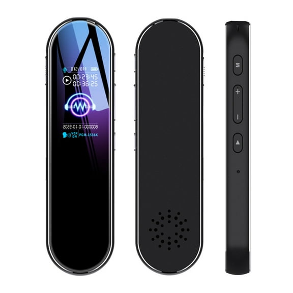 Vtin Digital Voice Recorder Voice Activated Recorder for Lectures Meetings Audio Recorder Dictaphone Recording Device with Playback,MP3,PlayerVariable Speed,64GB TF Card(Optional)