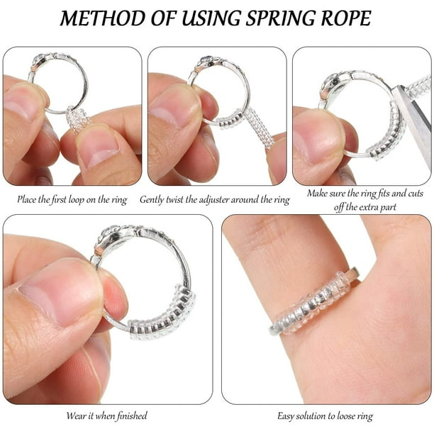 Ring Adjuster for Loose Rings, Ring Size Adjuster 3mm for Men and Women 