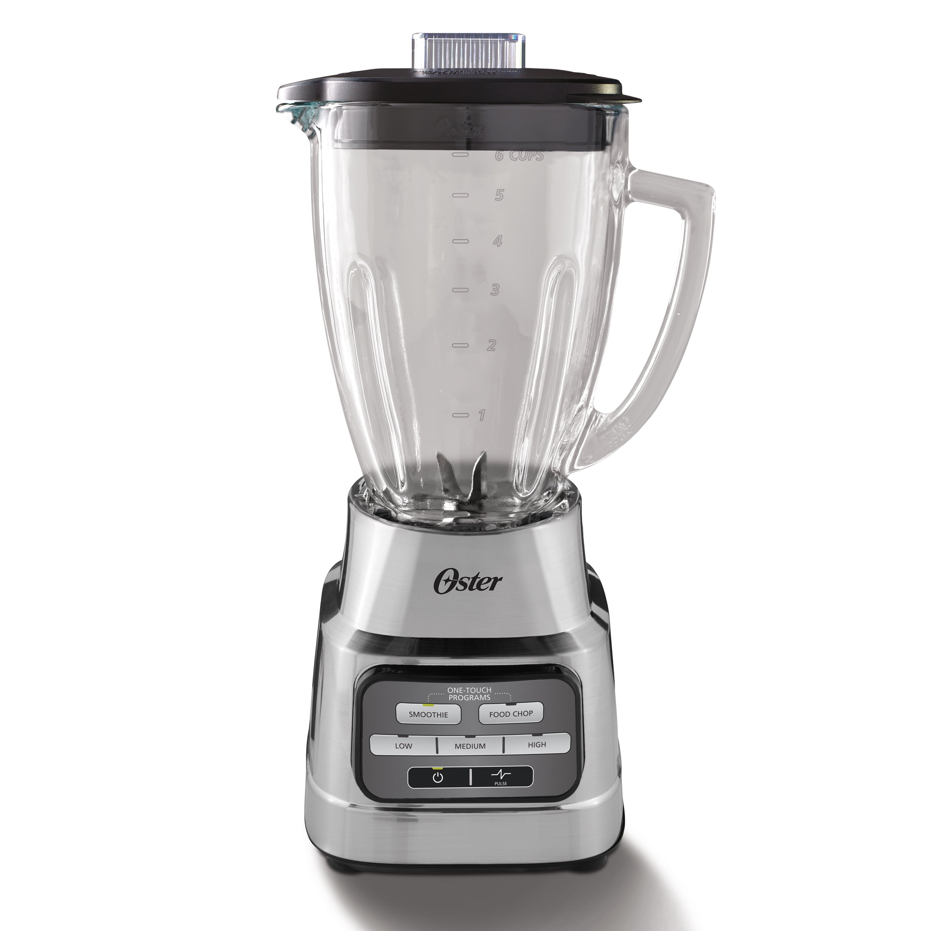 Oster One-Touch Blender with Auto-Programs and 6-Cup Boroclass Glass Jar - 1