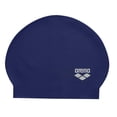 thumbnail image 1 of Gorro de natación Arena Soft Latex para entrenamiento y fitness, color azul marino, 1 of 5