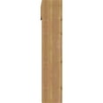 thumbnail image 4 of Ekena Millwork 7 1/2"W x 34"D x 38"H Olympic Block Smooth Bracket w/ Offset Brace, Western Red Cedar, 4 of 25