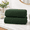 01_olive Green-Bath Sheet-2PCS, variant on 07_white Bath Sheets Set-6PCS 40x80 Inch Oversized Luxury Microfiber Towel Set