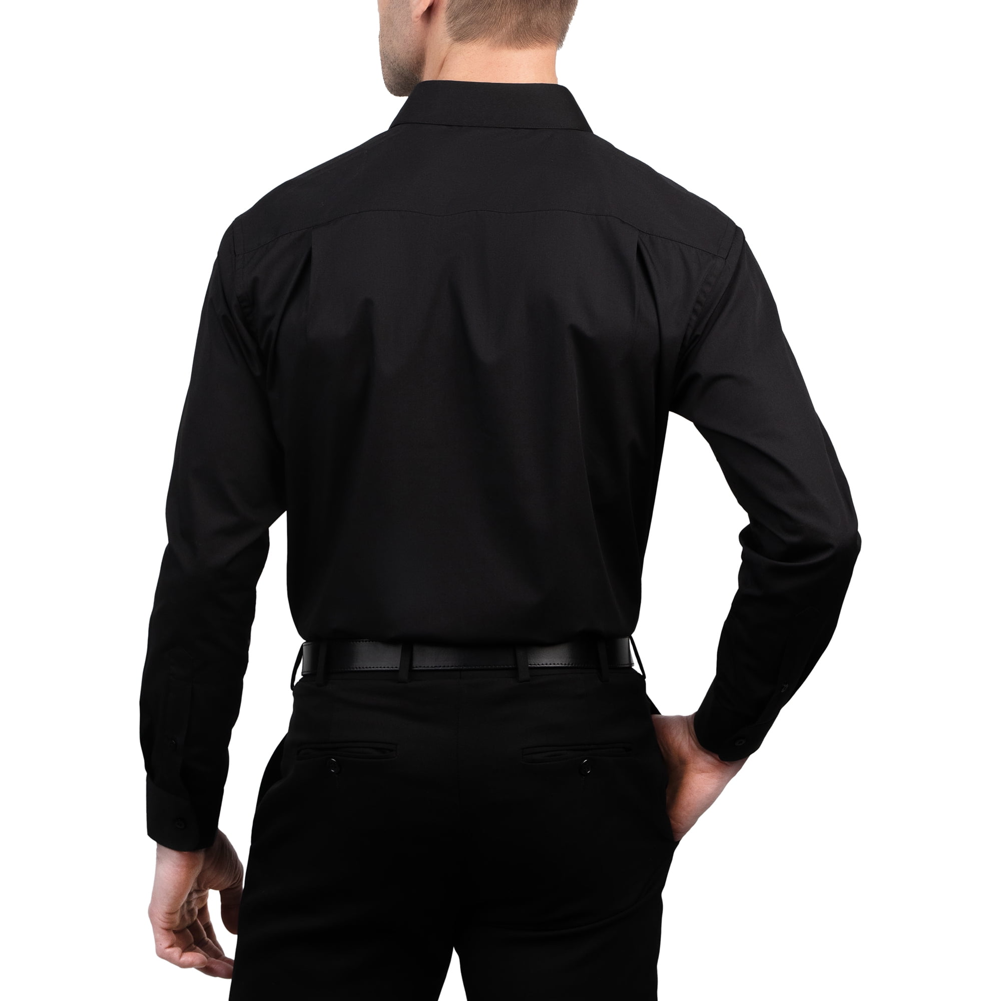 U.S. Polo Assn. Mens Dress Shirt Regular Fit Long Sleeve Button Down