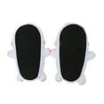 thumbnail image 6 of Unicorn Youth White Plush Slippers-Small, 6 of 6