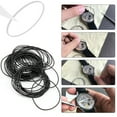 thumbnail image 1 of Watch O-ring Watch Bottom Cover O-ring Watch Back Case Waterproof Seals Watch Repair Tool 950pcs Bag ORing Watch Back Case Bottom Cover Waterproof Ring Watch Repair Tool0.6mm, 1 of 6