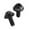 Black, variant on Kyusrd 2Pcs Aluminum Alloy Bike Bicycle Water Bottle Cage Bolts Screw M5x12mm
