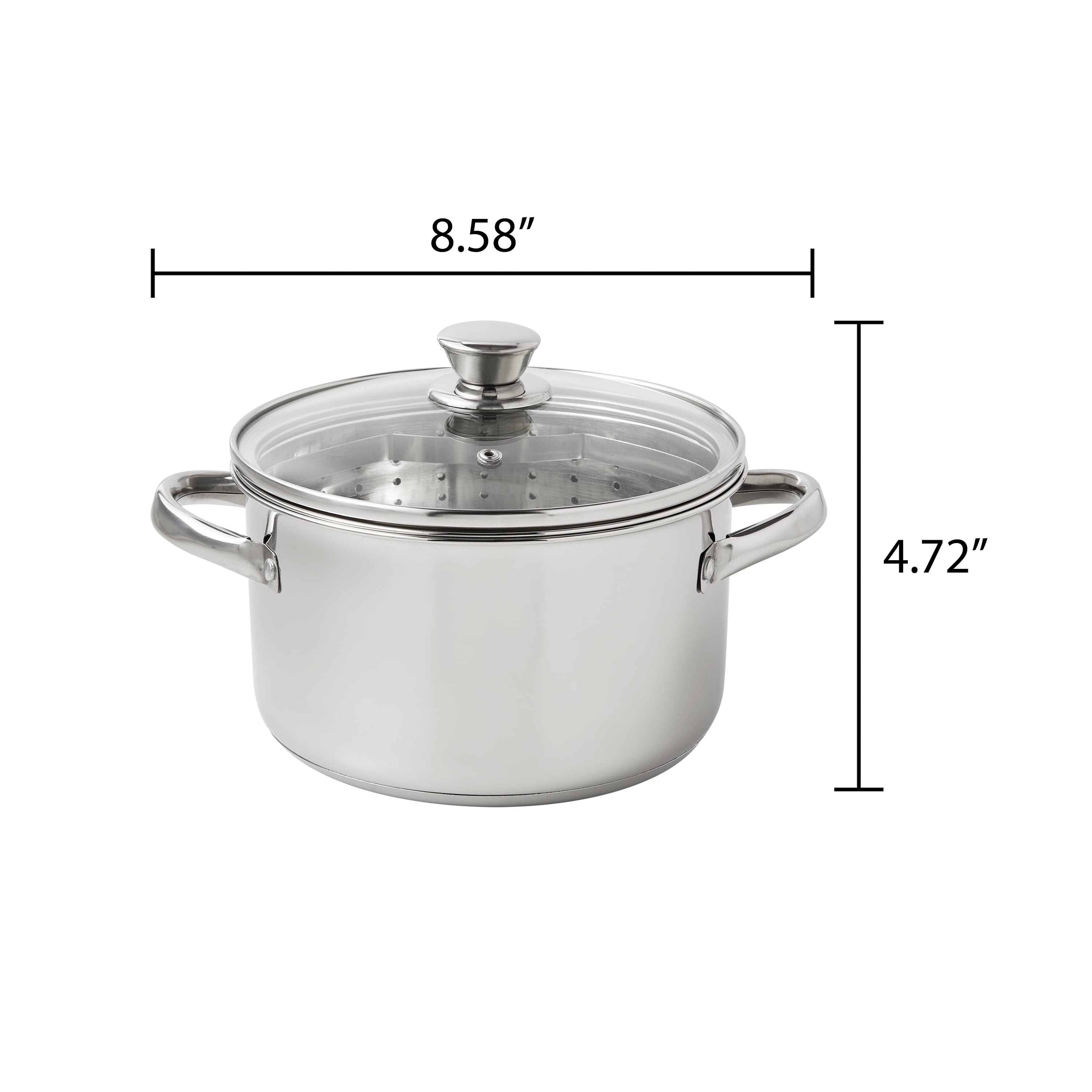 316 stainless steel steam pot 40cm steamer pot Home appliance 4