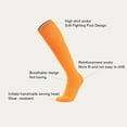 thumbnail image 3 of mmirethe Sports Socks For Active Individuals - Thickened Towel Bottom No More Falling Off Solid Color Socks Basketball Socks green Children's code, 3 of 6