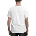 thumbnail image 3 of Mens Merry Christmas T-Shirt Premium 100% Cotton Short Sleeve T Shirt Tee Crew Neck Casual Tee Shirt,White,M, 3 of 6