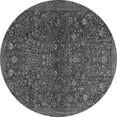 thumbnail image 1 of Ahgly Company Indoor Round Persian Gray Traditional Area Rugs, 5' Round, 1 of 1