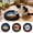 Blue - 40x40x3cm, variant on Cat Scratching Board 15.7in Thick Vinyl Record‑Shaped Scratcher Pad Wall & Floor Mount Adhesive Cat Toy for Indoor Furniture Protection Red