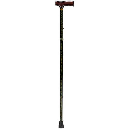 DMI Designer Folding Cane, Cyclone Green