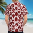thumbnail image 6 of High Quality Hawaiian Shirts for Men Short Sleeve Aloha Beach Shirt Floral Summer Casual Button Down Shirts Blouses RSOXDZ, 6 of 7