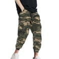 thumbnail image 3 of Pantalones largos para hombre, bolsillos laterales, pies pequeños, ajustados, largos, para hombre, 3 of 6