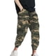 thumbnail image 3 of Puntoco Pantalones ajustados de longitud completa con bolsillos laterales y pies pequeños para hombre, 3 of 6