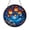 Acrylic 3.5 Inch, variant on Night Sky Floating Lanterns Stained Glass Style Suncatcher Window Hanging Decor, Colorful Cloud Lantern Decorative Glass Art Panel, Fantasy Window Ornament Sun Catcher for Living Room Home