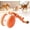 Orange, variant on Interactive Dog Teaser Ball – Motion Activated Self-Rolling Toy for Boredom – Electric "Prey-Mimic" Chaser for Puppy