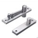 thumbnail image 1 of Bisagra de pivote de puerta, 2 bisagras de pivote de eje de puerta oculta con rotación de 360 grados (130 x 25 mm) Sincero Hogar, 1 of 2