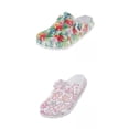 thumbnail image 1 of 2 Pares De Zuecos De Chef Con Estampado De Flores Para Mujer, Zapatos De Trabajo Antideslizantes Para Enfermería Sunnimix zapatillas de lactancia mujer, 1 of 8