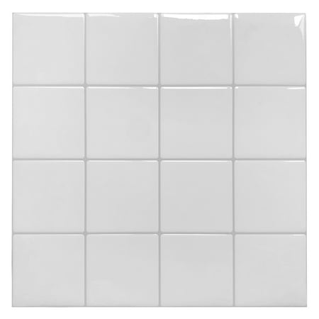 stick peel backsplash kitchen tile sheets tiles square self decorative adhesive walmart decal sticker 3d