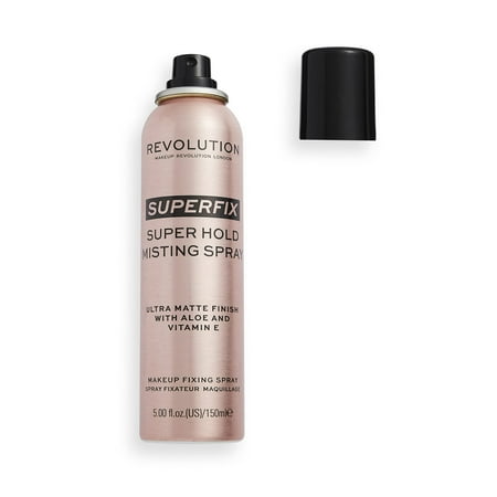 Revolution Superfix Misting Makeup Setting Spray Ultra-Matte Finish Long-Lasting 5 fl oz