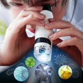 thumbnail image 5 of Handheld Microscope 60-120 Times Pocket Microscope Suitable for Children LED Light Portable Mini Microscope Children Gift, 5 of 5