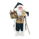thumbnail image 1 of Figura de Papá Noel de pie, adorno de decoración navideña, centro de mesa, figura navideña para sala de estar, chimenea 60 centímetros, 1 of 9
