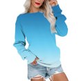 thumbnail image 1 of Wyzesi Sweatshirts à Fermeture Éclair pour Femmes, Col Rond, Léger, Manches Longues, Décontracté, Pull Mignon (Type 03), 1 of 6