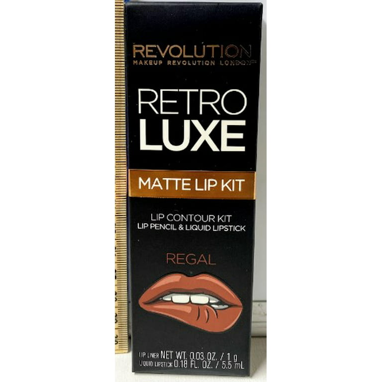 Luxe Matte Lip Kit, Lip Contour Kit, Lip & Liquid Lipstick - Walmart.com