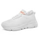 thumbnail image 4 of Zapatillas deportivas para correr, talla grande, suaves y de horma ancha (Blanco 36), 4 of 9