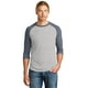 thumbnail image 1 of Playera alternativa para hombre 50/50 Dugout, Plateado/Azul marino vintage, XL Ropa alternativa 05057BP-040, 1 of 1