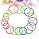 thumbnail image 2 of 21 anillos de plástico para lanzar, juego de lanzamiento de anillos para niños, para carnaval, jardín, patio, juegos al aire libre (color aleatorio), 2 of 7