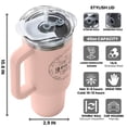 thumbnail image 2 of Vaso Lucagift Christian Gifts para mujer, 1,2 L, con pajita, 2 of 6