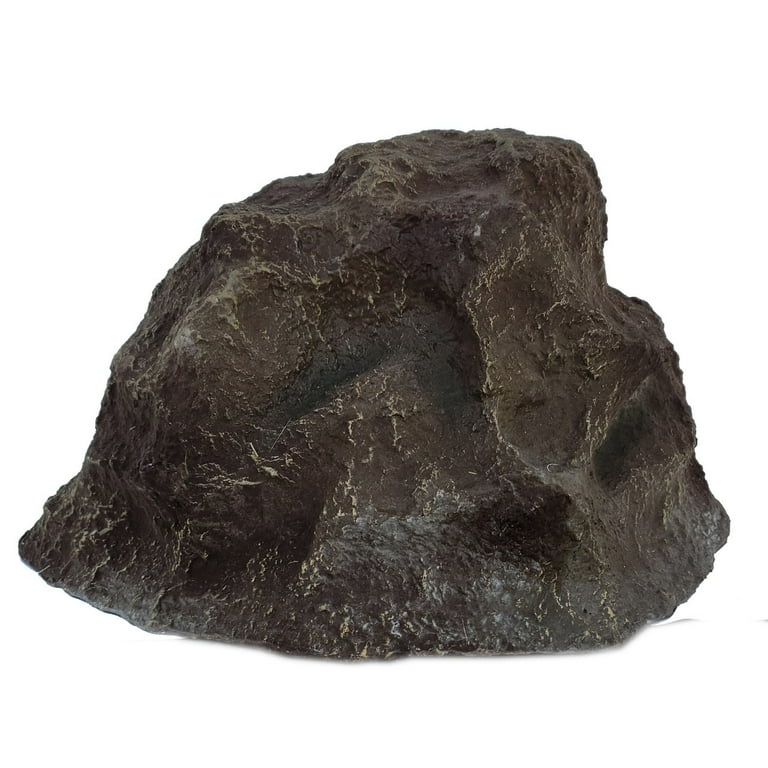 Backyard X-Scapes Outdoor Artificial Landscaping Rock Well Pump Cover Fiberglass Boulder Clay - Small