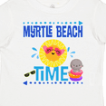 thumbnail image 4 of Inktastic Myrtle Beach Vacation Time Girls Toddler T-Shirt, 4 of 5