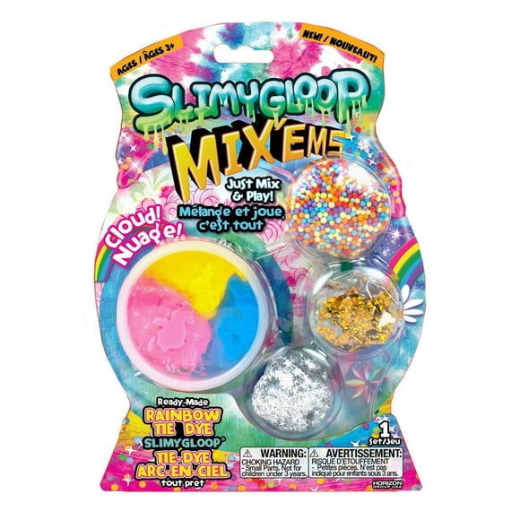 SLIMYGLOOP Mix'Ems arc-en-ciel tie-dye