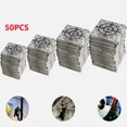 thumbnail image 2 of 50Pcs Total Station Reflector Silver Reflective Target Total Station Measurement 2X2Cm 3X3Cm 4X4Cm 5X5Cm 6X6Cm, 2 of 6
